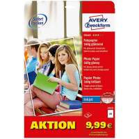 AVERY ZWECKFORM photo paper Classic Inkjet 160g A4 40 sheets