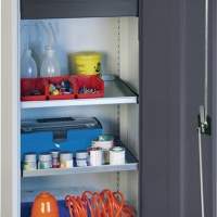 Tool cabinet H1000xW500xD500mm 2 drawers 1 shelf