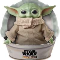 Mattel Star Wars Mandalorian The Child Baby Yoda Plüsch Figur 28cm
