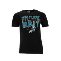 Fanatics NHL Iconic Hometown Shark Bait T-Shirt San Jose Sharks M L XL