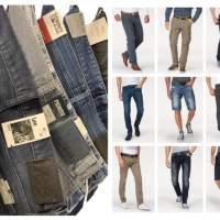 Herren Jeans Hosen Mix Replay Tommy Hilfiger Lee Tom Tailor etc Restposten Markenjeans