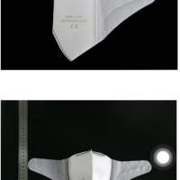 Maschera respiratoria KN95 Comfort (con clip per naso, senza valvola)