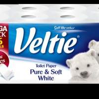 Toilettenpapier Vetie Pure & Soft White