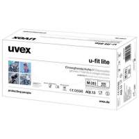 Guantes de nitrilo Uvex - u-fit lite, sin polvo, 1 UE 100 piezas