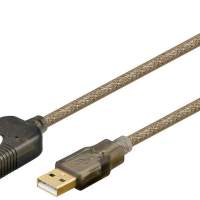 USB 2.0 aktive Verlängerung / Repeater USB A Stecker USB A Buchse 5m