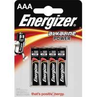 Energizer Batterie Alkaline Power E300132600 AAA Micro 4 St./Pack.