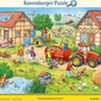 Ravensburger frame puzzle My little farm 24 pieces