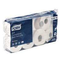 Tork toilet paper Premium 110316 3-ply white 8 rolls/pack.