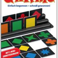 Qwirkle bring-me-along game in the metal box