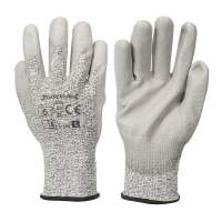 Silverline Cut Resistant Work Gloves, Cat V, Large