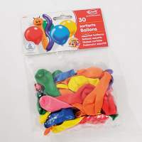 30 assorted balloons in 1SB bag