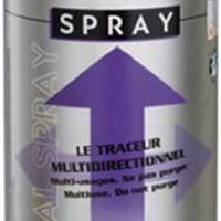 Marking spray Ideal 500ml luminous blue for all surfaces, 12 pieces