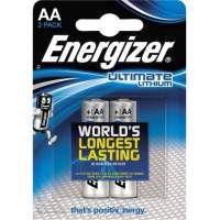 Energizer Battery Ultimate Lithium 639154 AA Mignon L91 2 pieces/pack.