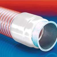 Flared tube CONNECT 243 FOOD for inner diameter 100 mm for hose 350, 351, 355, 533, 341, 345 mm
