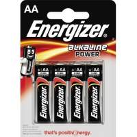 Energizer alkaline power battery E300132900 AA mignon 4 pcs./pack.