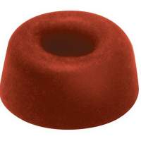 Toilet seat buffer rubber height 21mm D: 21mm red rubber, 100 pieces