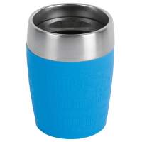 EMSA Travel Cup 0.2 l insulated mug, water blue
