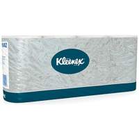 Kleenex toilet paper 2-ply 350 sheets white 8 rolls/pack.