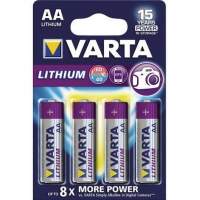 Varta battery 6106301404 AA mignon 1.5 V 4 pieces/pack.