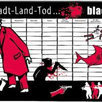 black stories - Stadt Land Tod, 50 sheets with game instructions, 1 block