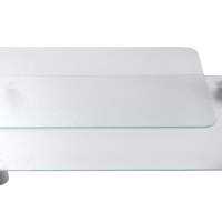 WENKO hotplate cover for 2 glass transparent