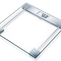 SANITAS digital bathroom scales SGS06 transparent, glass