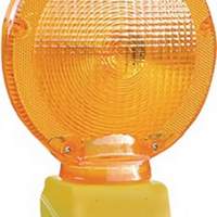 Construction site light MonoLight LED yellow Lens Ø 180 mm Rotatable light head