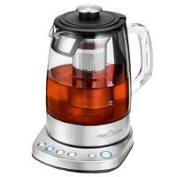 PROFI COOK kettle 1.5l stainless steel / glass