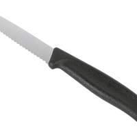 VICTORINOX paring knife black 8cm shaft
