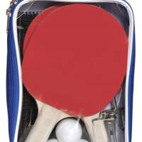 New Sports table tennis set, 2 bats, 3 balls, net included