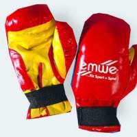 Boxing gloves, 8oz., red, Velcro closure