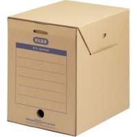 ELBA archive box Maxi tric system 100421092 for DIN A4 natural brown