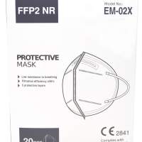 FFP2 masks half masks - protection CE 2841 tested in white