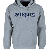 Majestic NFL Football New England Patriots Logo Hoody, S M